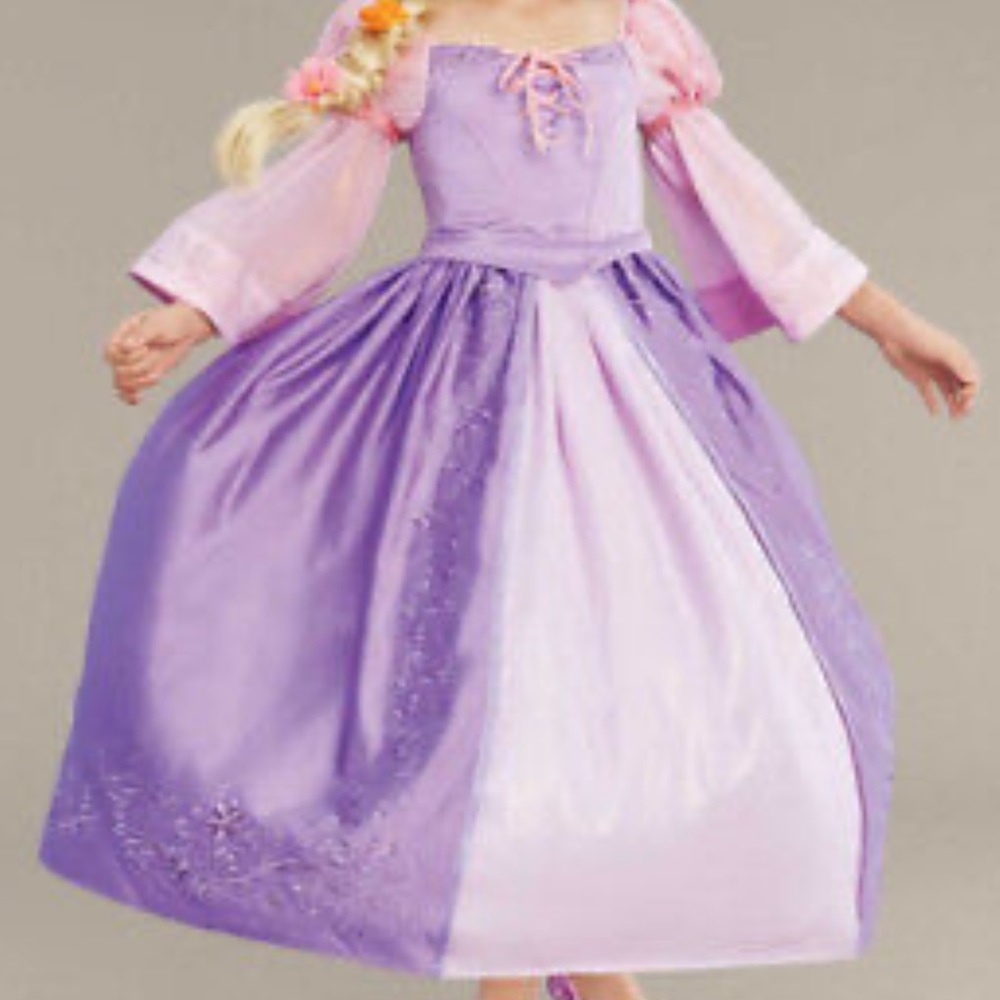 New Disney Chasing Fireflies Deluxe Repunzel Costume